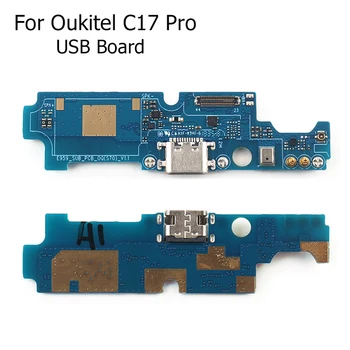 1бр За Oukitel C17 Pro USB-такса За Oukitel C17 Pro Резервни Части USB-Включете зарядно устройство ще захранване на Такса Висококачествени Аксесоари За Телефони