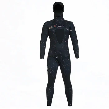 3 мм Мъжки водолазен костюм от неопрен с отворени пори, комплект от 2 теми за гмуркане, свободното гмуркане и подводен риболов, костюми за гмуркане