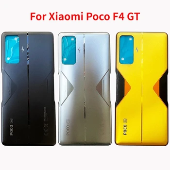 6,67-инчов калъф за отделението за батерията на Xiaomi Poco F4 GT делото Стъкло корпус задната врата на Задния панел на корпуса с лепило