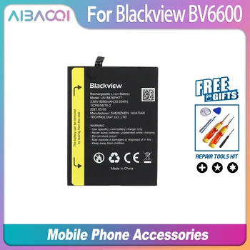 AiBaoQi Оригинална батерия Li515876PHTT 8580 ма за мобилен телефон Blackview BV6600 Bateria 