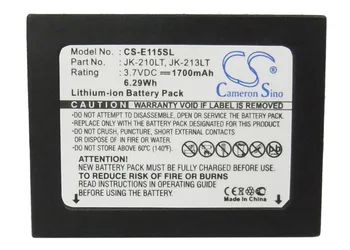 CS 1700 mah Батерия За Casio JK-210LT Cassiopeia E100 E-115 E-125 E105 E125-CSC