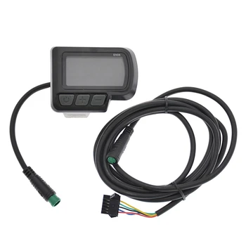 E-Bike EN06 Интелигентен LCD измерител на Планински Велосипеди, Скутери, LCD дисплей, Водоустойчив Кабел, резервни Части за Ремонт