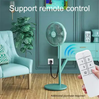eWeLink WiFi Smart Plug 16A Бразилският изход Smart Life с контрол на времето за включване Работи с Алекса Google Home