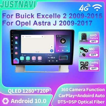 JUSTNAVI QLED За Buick Excelle 2 2009-2015 За Opel Astra J 2009-2017 Android 10 Радиото в автомобила на Мултимедия 4G WIFI BT GPS Навигация
