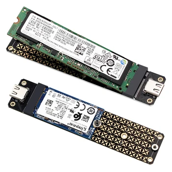 M. 2 NGFF Адаптер за твърд диск Със скорост 10 gbps M. 2 до USB3.1 Конвертор Четец Подкрепа на чип JMS580 2230/2242/2260/2280 Размер SSD