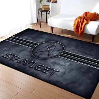 StarTrek творчески килим по поръчка, нескользящий подложка за игра на пълзене, изтривалки за домове, хол, спалня, мат врати, стая интериор в стил аниме