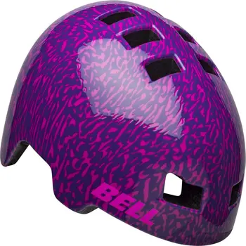 Велосипеден шлем, розово/лилаво, младежки 8+ (54-59 см)