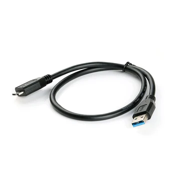 Външни аксесоари, USB 3.0 кабел, Кабел за предаване на данни, високоскоростен достъп до твърдия диск, Щепсела и да играе, домашен и мобилен телефон за Seagate за Toshiba