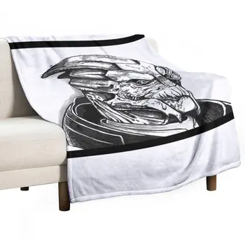 Гаррус Вакариан: Каре Mass Effect за дивана, фланелевое одеяло, Декоративни одеала