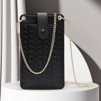 Дамска чанта-клатч, Луксозна Дизайнерска чанта през рамо от изкуствена кожа, Модерна чанта за карти, Вертикална Проста женска чанта за пътуване в офиса