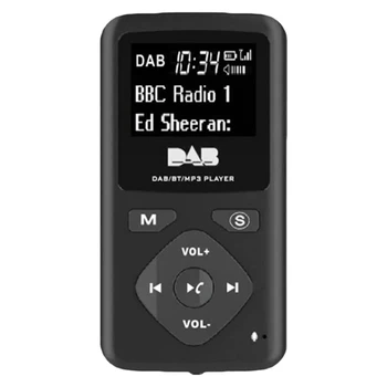 Джобно FM/DAB Цифрова Bluetooth-радио Личен джоб FM-мини-радио MP3 player Micro-USB Високо качество за дома