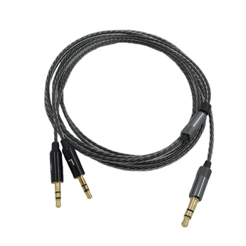 Жично аудио кабел PVC Здрав Универсален За защита от Смущения Подмяна слушалки с 3.5-2.5 мм за Професионален Sol Republic