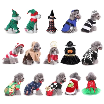 Зимен Пуловер за домашни любимци, Походный костюм за Хелоуин за Кучета, Котки, Cosplay