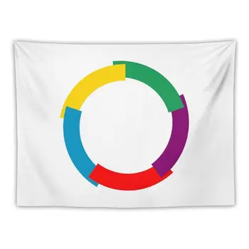 Знаме на международната организация на франкофоните Гоблени Гоблени Декорация на стени Стенен декор
