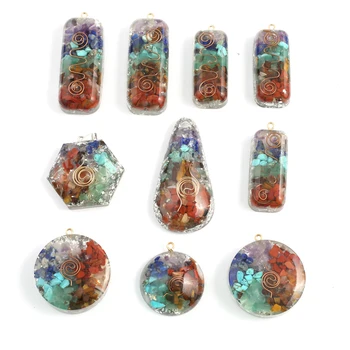 Изискан и приятен цветен висулка от синтетичен камък Креативен дизайн за бижута със собствените си ръце Обеци ръчно изработени Гривна и Колие