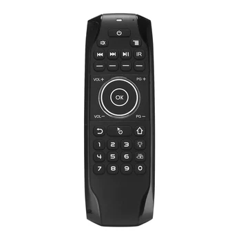 Мини Bluetooth клавиатура 5,0 G7BTS с гироскопом и осветление, IR технология Въздушна мишка, дистанционно управление за Smart TV Box, лаптоп, таблет
