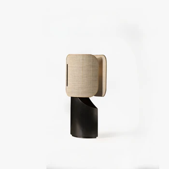 Модерна тъканно настолна лампа дизайнер на креативно изкуство индивидуалност кабинет нощна декоративна настолна лампа