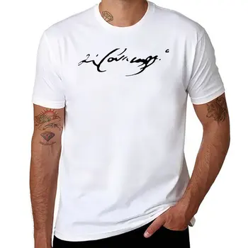 Нова маркова тениска Caravaggio, тениски по поръчка, реколта тениска бързосъхнеща тениска, мъжки реколта тениски