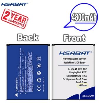 Новият пристигането на [HSABAT] Взаимозаменяеми батерия с капацитет 4800 mah за Highscreen Zera ' S Power