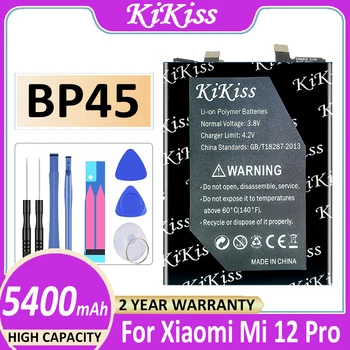 Оригинална батерия KiKiss BP45 BP 45 5400 mah батерии за мобилни телефони Xiaomi Mi12 Pro Mi 12 Pro