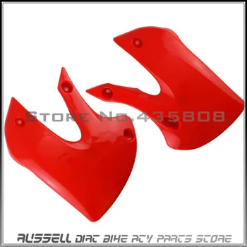 Пластмасови червени Кожуси на Резервоара за тяло, Крило за KAWASAKI KLX110 Dirt Bike Pit
