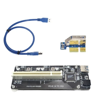 Преносима карта адаптер PCI-E с чип ASM1083 с двойно PCI, лесен за инсталиране и използване, продажба на едро