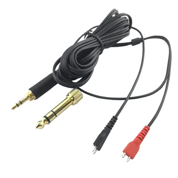 Преносимото аудио кабел за слушалки Sennheiser HD25 HD560 HD540 HD480 HD430 414 HD250 аудио кабел, L-Дълъг R-кратък