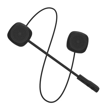 Слушалки за мотоциклетни каски, слушалки, USB Bluetooth Версия 5.0, Безжични слушалки за каска, свободни ръце с микрофон, контрол на музикалния разговори