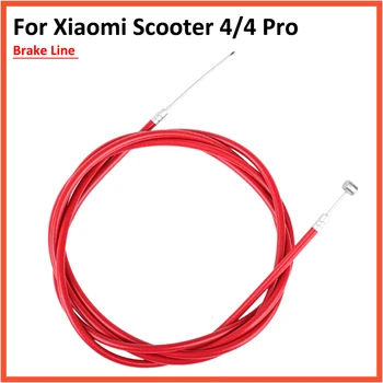 Спирачната магистрала за електрически скутер Xiaomi, 4 спирачни кабели, кабел, червена тръба с Дължина 195 см, резервни Части за Кикскутера, Аксесоари