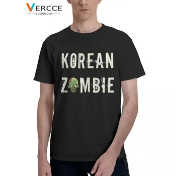 Страхотна тениска с Корейски Зомбита, Памучни тениски с Високо качество, Дрехи с къс ръкав, Тениска, За Мъже И жени, Подарък