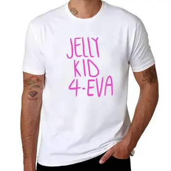 Тениска Jellykid 4-ева, тениски с графичен дизайн, летни дрехи, блузи големи размери, мъжки памучен тениска