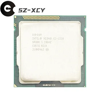 Четириядрен восьмипоточный процесор Intel Xeon E3-1230 E3 1230 с честота 3,2 Ghz, 8M 80W LGA 1155